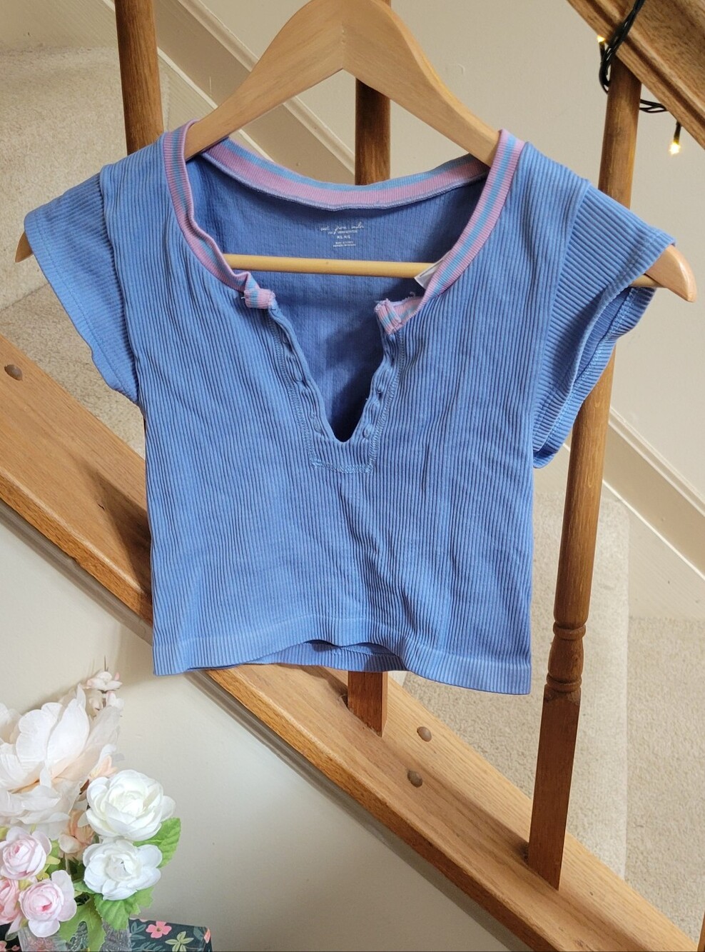 Urban Outfitters Go For Gold Crop Top